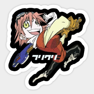 FLCL Haruko Haruhara Sticker